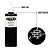 Kit 2 Unidades Dynamic Black 240 ML Tattoo Tatuagem - Imagem 3