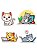 Ímãs Decorativos Gato Set B - Pet Cat - 12 unidades - Imagem 6