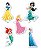 Ímãs Decorativos Princesas Disney Set A - 10 unidades - Imagem 2