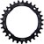 Coroa Iron Bcd104 30t Wide Shimano Single Speed Preto - Imagem 1