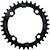 Coroa Iron Bcd104 34t Wide Shimano Single Speed Preto - Imagem 1