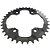 Coroa Iron Indexada BCD96 36T Shimano Duplo Preto - Imagem 2