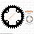 Coroa Iron Bcd94/96 36t Wide para Shimano/sram Single Speed - Imagem 3