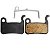 Pastilha CALYPSO XC-3 para Freio a Disco Compatível Shimano XTR/Saint/BR-M965/585/966/800/765 Preto - Imagem 1