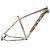 Quadro Bicicleta Cly Quartz 27.5X17 em Alumínio Branco/vermelho - Imagem 1