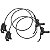Conjunto Freio a Disco Hidráulico Cly Components - Dianteiro e Traseiro Preto - Imagem 1