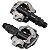 Pedal Shimano Pd-m520 Mtb Prata/preto - Imagem 4