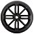 Roda Dianteira Maciça 6" 68 para Cadeira de Banho Furação 3/8 Preto - Imagem 4