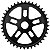 Coroa Bicicleta Calypso Simples 40d em Aço para Monobloco Preto - Imagem 1