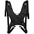 Cinto de Segurança Toracico para Cadeira de Rodas em Nylon com Regulagem Preto - Imagem 1