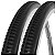 Pneus Maciços 24x1 3/8 (37-540) Movix para Cadeira de Rodas - Par Preto - Imagem 1