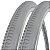 Pneus Maciços 24x1 3/8 (37-540) Movix para Cadeira de Rodas - Par Cinza - Imagem 1