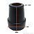 Kit 2 Ponteiras Pé de Borracha 3/4 48mm para Andador Bengala Muleta Preto - Imagem 6