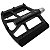 Pedal Bicicleta Calypso Plataforma 9/16 Alumínio Par Preto - Imagem 1