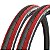 Kit 2 Pneus Maxxis Detonator 26X1.50 Dobrável Kevlar Preto/Vermelho - Imagem 1