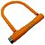 Cadeado em U com Chave Laranja - Imagem 2