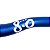 Guidão 31.8X800mm Cly 8.0 Rise Bar Alumínio Azul - Imagem 3