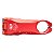 Mesa Ahead 31.8X90mm -17º Pro Honsun 555 Alumínio Vermelho - Imagem 6