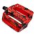 Pedal Plataforma 9/16 Cly Urban Pro em Pp Vermelho/preto - Imagem 2