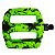 Pedal Plataforma 9/16 Cly Urban Pro em Pp Verde/preto - Imagem 3