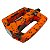 Pedal Plataforma 9/16 Cly Urban Pro em Pp Laranja/preto - Imagem 1