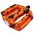 Pedal Plataforma 9/16 Cly Urban Pro em Pp Laranja/preto - Imagem 1