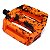 Pedal Plataforma 9/16 Cly Urban Pro em Pp Laranja/preto - Imagem 2