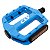 Pedal Plataforma 9/16 Cly Pro Force em Alumínio Azul - Imagem 1