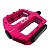 Pedal Plataforma 9/16 Cly Pro Force em Alumínio Rosa - Imagem 1