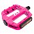 Pedal Plataforma 9/16 Cly Pro Force em Alumínio Rosa - Imagem 1