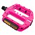 Pedal Plataforma 9/16 Cly Pro Force em Alumínio Rosa - Imagem 2