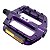 Pedal Plataforma 9/16 Cly Pro Force em Alumínio Roxo - Imagem 2