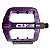 Pedal Plataforma 9/16 Cly Pro Force em Alumínio Roxo - Imagem 3