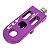 Esticador de Corrente Cly Alumínio Bmx Freeride Violeta - Imagem 2