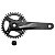 Pedivela Bike Cly 34d 170mm Alumínio Preto - Imagem 2