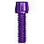 Parafuso Mesa Bike Cly M5 18mm Aço Violeta - 6 Unidades - Imagem 2