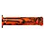Manopla Cly Predator Bmx Freeride 150mm Grafismo Laranja/preto - Imagem 3