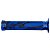 Manopla Cly Predator Bmx Freeride 150mm Grafismo Azul/preto - Imagem 2