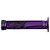 Manopla Cly Predator Bmx Freeride 150mm Grafismo Violeta/preto - Imagem 2