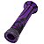 Manopla Cly Predator Bmx Freeride 150mm Grafismo Violeta/preto - Imagem 4