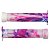 Manopla Cly Predator Bmx Freeride 150mm Grafismo Branco/rosa - Imagem 1