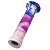 Manopla Cly Predator Bmx Freeride 150mm Grafismo Branco/rosa - Imagem 4