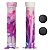 Manopla Cly Predator Bmx Freeride 150mm Grafismo Branco/rosa - Imagem 6