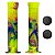 Manopla Cly Predator Bmx Freeride 150mm Grafismo Amarelo/azul - Imagem 6