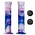 Manopla Cly Predator Bmx Freeride 150mm Grafismo Branco/azul - Imagem 6