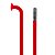 Raio Aço Vermelho 2x255mm com Nipples (144 Un) - Imagem 2