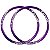 Kit 2 Aros Vzan Vmaxx Dh Disc 26x36f Alumínio Violeta - Imagem 1