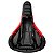 Selim Calypso Roccia Bmx 24x16cm Preto/Vermelho - Imagem 5