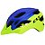 Capacete Cly In Mold All Mountain/Enduro para Ciclismo M Azul/Verde Limão - Imagem 2