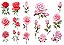 Adesivos Plantinhas e Rosas - Imagem 7